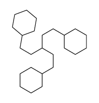 Pentane, 1,5-dicyclohexyl-3- (2-cyclohexylethyl)-结构式