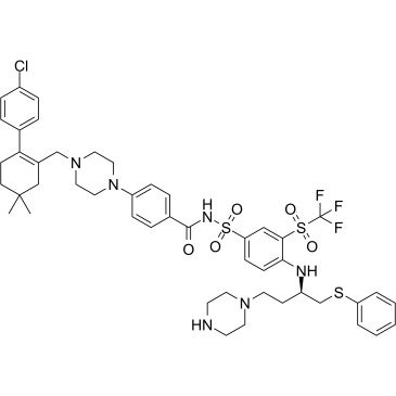 Navitoclax-piperazine Structure