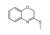 3-methylsulfanyl-2H-1,4-benzoxazine结构式