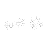 Bis[4-(tert-butyl)phenyl]iodonium Tetra(nonafluoro-tert-butoxy)aluminate Structure