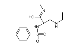 (2S)-3-(ethylamino)-N-methyl-2-[(4-methylphenyl)sulfonylamino]propanamide Structure