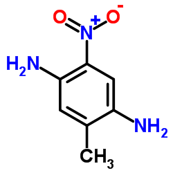 2-Methyl-5-nitro-1,4-benzenediamine Structure