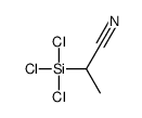 2-(trichlorosilyl)propiononitrile结构式