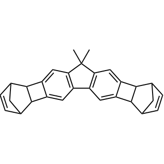 12,12-Dimethyl-4,4a,6b,7,10,10a,12,13b-octahydro-1H-1,4:7,10-dimethanobenzo[3,4]cyclobuta[1,2-b]benzo[3,4]cyclobuta[1,2-h]fluorene picture