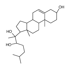 (3β,22S)-Dihydroxy Cholesterol Structure