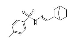 2-Formyl-norbornan-p-toluolsulfonylhydrazon Structure