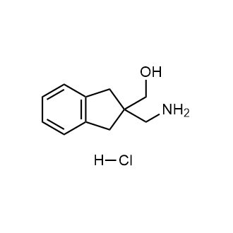 (2-(Aminomethyl)-2,3-dihydro-1H-inden-2-yl)methanol hydrochloride picture