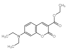 Ethyl 7-(Diethylamino)coumarin-3-carboxylate Structure