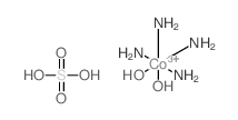 azanide; cobalt(+3) cation; sulfuric acid; dihydrate structure