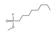 1-[fluoro(methoxy)phosphoryl]octane结构式