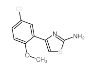 4-(5-Chloro-2-methoxy-phenyl)-thiazol-2-ylamine picture