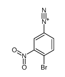 4-bromo-3-nitrobenzenediazonium结构式