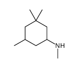 N,3,3,5-tetramethylcyclohexan-1-amine Structure