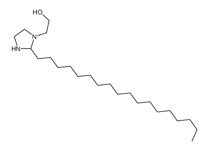 2-(2-octadecylimidazolidin-1-yl)ethanol结构式