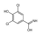 3,5-dichloro-4-hydroxybenzamide结构式