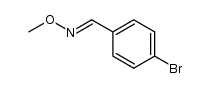 4-bromobenzaldehyde O-methyloxime Structure