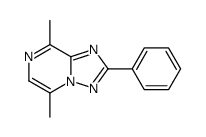 5,8-dimethyl-2-phenyl-[1,2,4]triazolo[1,5-a]pyrazine结构式