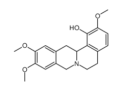 [13aS,(-)]-5,8,13,13a-Tetrahydro-2,10,11-trimethoxy-6H-dibenzo[a,g]quinolizine-1-ol picture