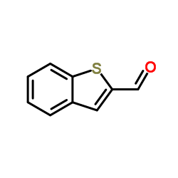 苯并[b]噻吩-2-甲醛结构式