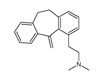 10,11-Dihydro-N,N-dimethyl-5-methylene-5H-dibenzo[a,d]cycloheptene-4-ethanamine Structure