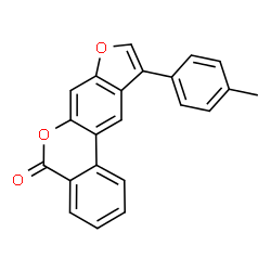 10-(4-methylphenyl)-[1]benzofuro[6,5-c]isochromen-5-one Structure