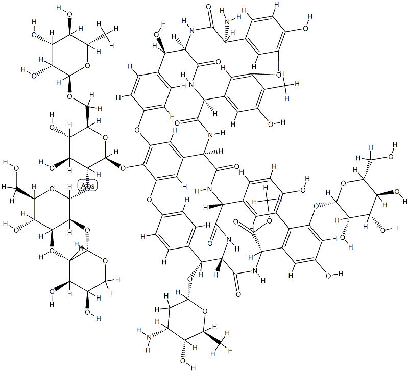 Ristocetin A structure