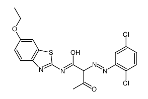2-[(2,5-dichlorophenyl)azo]-N-(6-ethoxy-2-benzothiazolyl)-3-oxo-Butanamide picture