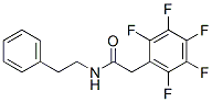 2,3,4,5,6-Pentafluoro-N-(2-phenylethyl)benzeneacetamide picture