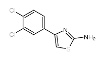 4-(3,4-dichloro-phenyl)-thiazol-2-ylamine Structure