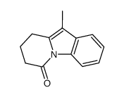 10-甲基-8,9-二氢吡啶并[1,2-a]吲哚-6(7H)-酮结构式