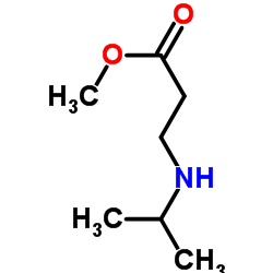 Methyl N-isopropyl-β-alaninate结构式