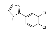 2-(3,4-Dichlorophenyl)-1H-imidazole结构式