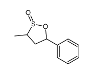 3-methyl-5-phenyloxathiolane 2-oxide Structure