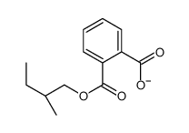 2-[(2S)-2-methylbutoxy]carbonylbenzoate结构式