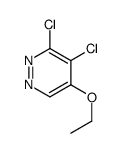 3,4-Dichloro-5-ethoxypyridazine structure