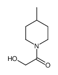 2-hydroxy-1-(4-methylpiperidin-1-yl)ethanone结构式