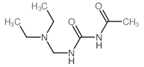 Acetamide,N-[[[(diethylamino)methyl]amino]carbonyl]- Structure