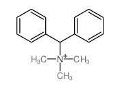 benzhydryl-trimethyl-azanium结构式
