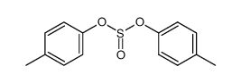 sulfurous acid di-p-tolyl ester Structure