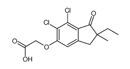 (6,7-Dichloro-2-ethyl-2-methyl-1-oxoindan-5-yl)oxyacetic acid picture