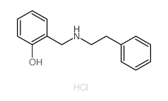 2-[(phenethylamino)methyl]phenol结构式