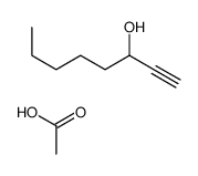 acetic acid,oct-1-yn-3-ol Structure