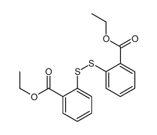 diethyl 2,2'-dithiobisbenzoate structure