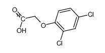 2-(2,4-dichlorophenoxy)acetic acid Structure