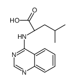(2S)-4-methyl-2-(quinazolin-4-ylamino)pentanoic acid Structure