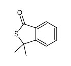 3,3-dimethyl-2-benzothiophen-1-one Structure