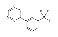 3-[3-(trifluoromethyl)phenyl]-1,2,4,5-tetrazine Structure