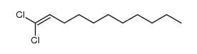 1,1-dichloro-undec-1-ene Structure