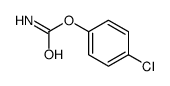 (4-chlorophenyl) carbamate结构式