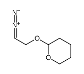 2-(2-diazoethoxy)oxane Structure